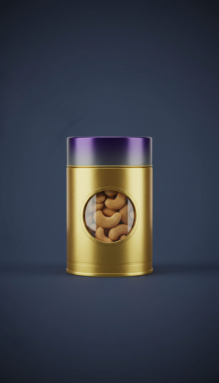 Heritage Gold Tin Whole Cashews