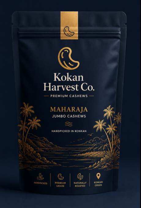 Kokan Harvest Co. Premium W240 Cashews (250g)